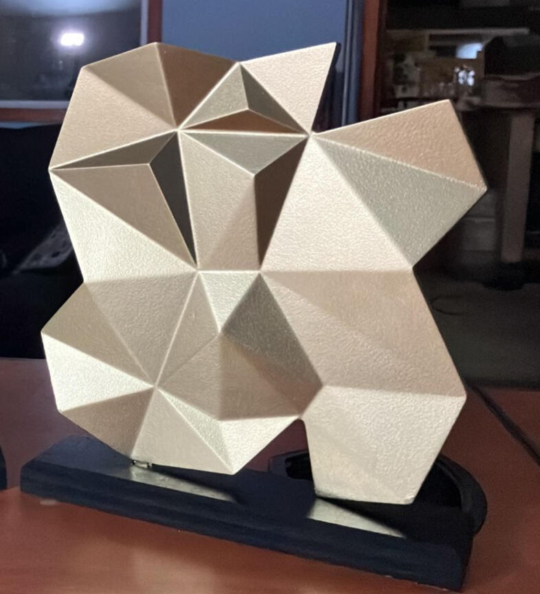 Brand Activation Art Hundreds of geometric sculptures molded and cast for American Swiss national campaign.